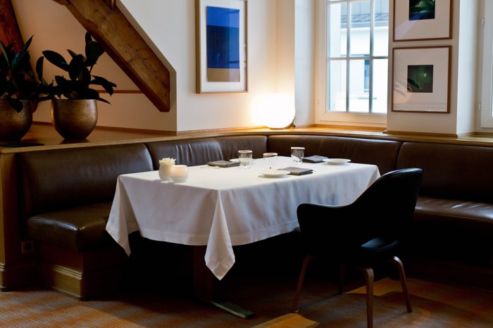 Interieur Restaurant Einstein St. Gallen